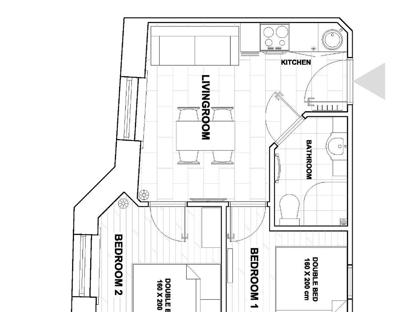 Fashionstreet City Center Blue Apartment Budapeşte